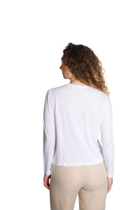 The Jersey Relaxed Long Sleeve in Powder