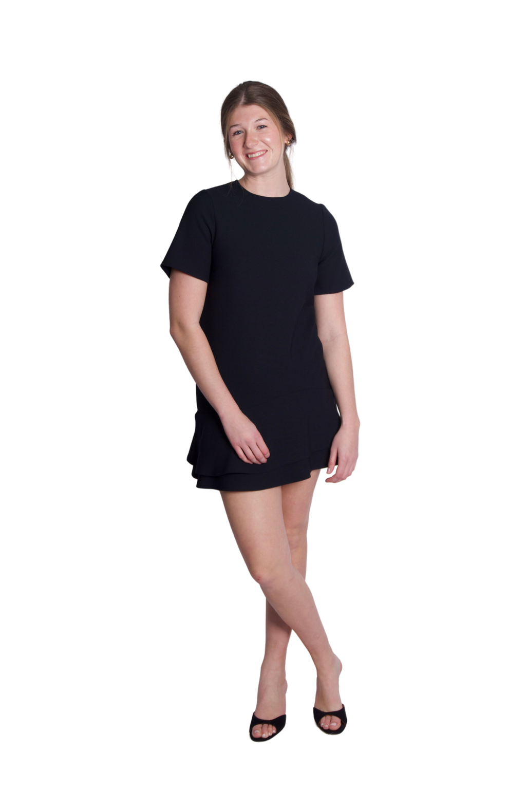 sachin and babi light blue dress ba&sh Ilona Dress in Midnight – Oliver