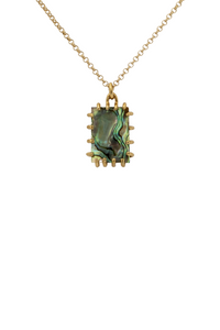 Phoebe Necklace in Abalone