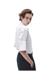 Ayla Poplin Shirt in White