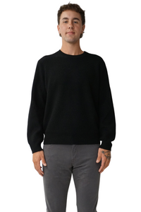 Jordan Cashmere Sweater in Black