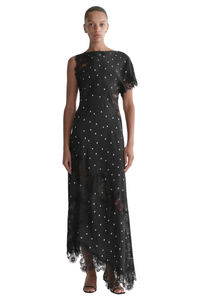 A.L.C. Alessia Dress in Black & Cream – Oliver