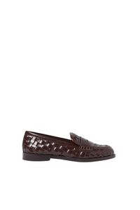 Rachel Woven Leather Loafer