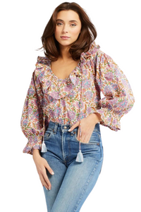 May Top in Avignon Floral