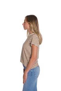 The Slub Striped Tee