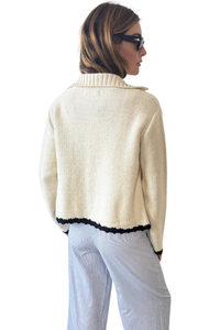 S.Oliver Suéter De Mujer, Beige 81w1, 2