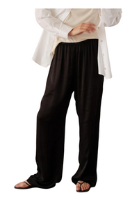 The Silky Simple Pant in Jet