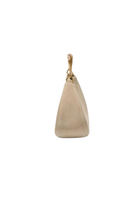 Nixi Twist Handle Hobo in Desert Suede