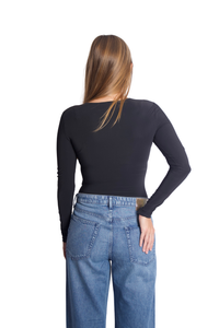 Clem Bodysuit in Black
