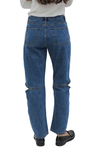 The Cowgirl Jean in Classic Blue