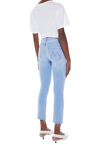 Mid Rise Dazzler Crop Fray in Sun Kissed