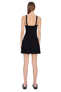 Ilaria Mini Dress in Black