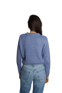Plush Silk Crewneck Sweater