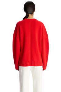 Ayden Sweater in Red