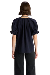 Carey II Top in Evening Blue