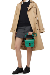 Grace Small Bag in Sorbet Green Lizard