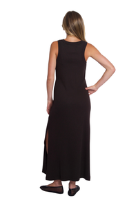 Isabel Tank Dress in Chocolate