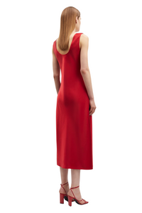 Sasumma Dress in Scarlet Sage