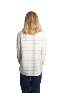 Check Shirt in Cream Multi