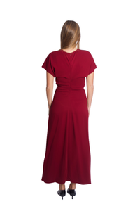 Anine Bing Zadig Dress in Cabernet – Oliver