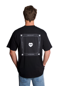 Short Sleeve Heart Bandana T-Shirt