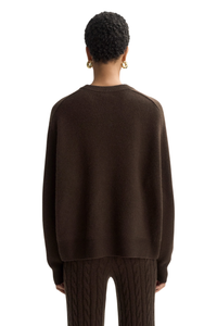 Boyfriend Crewneck in Mocha