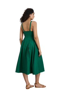 Abby Dress in Malachite