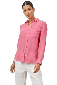 Ellis Shirt in Malibu Pink