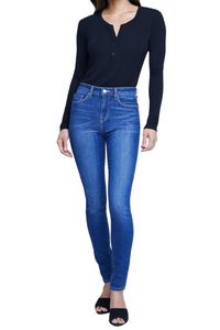 Marguerite High Rise Skinny in Colton