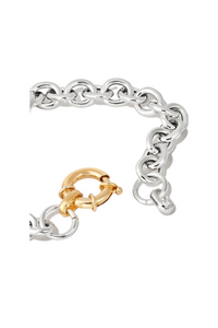 Lifesaver Closure Bracelet in Vermeil