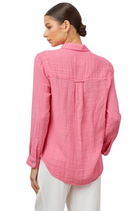 Ellis Shirt in Malibu Pink