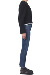 Jolene High Rise Straight in Undercurrent