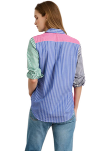 Wyatt Shirt in Mixed Stripe