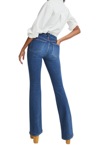 Beverly Skinny Flare in Bright Blue