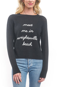 Meet Me Sweater in Black