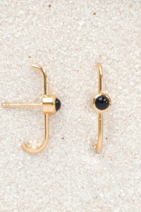 Dillon Studs in Onyx